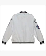 Chicago White Sox City Collection White Varsity Satin Jacket