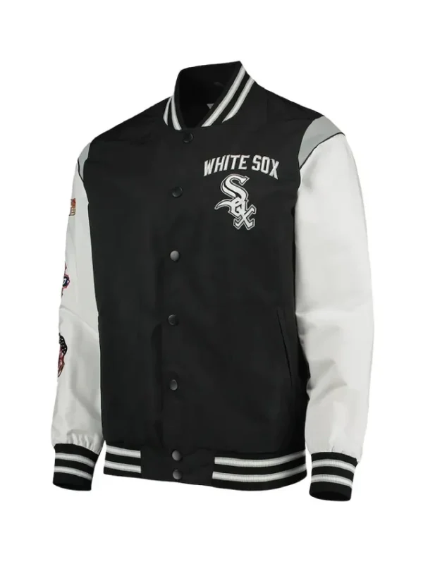 Chicago White Sox Commemorative Black and White Jacket