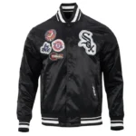 Chicago White Sox Diy Pick Stitch Classic Rib Satin Jacket