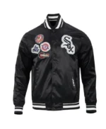 Chicago White Sox Diy Pick Stitch Classic Rib Satin Jacket