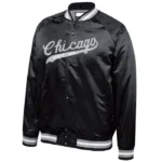 Chicago White Sox Full-Snap Black Jacket