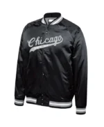 Chicago White Sox Full-Snap Black Jacket