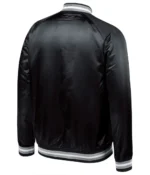 Chicago White Sox Full-Snap Bomber Black Jacket