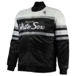 Chicago White Sox Heavyweight Black Satin Jacket
