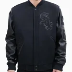 Chicago White Sox Letterman Black Jacket
