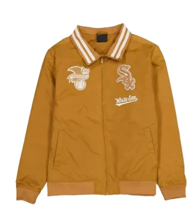 Chicago White Sox Logo Select Light Bronze Jacket