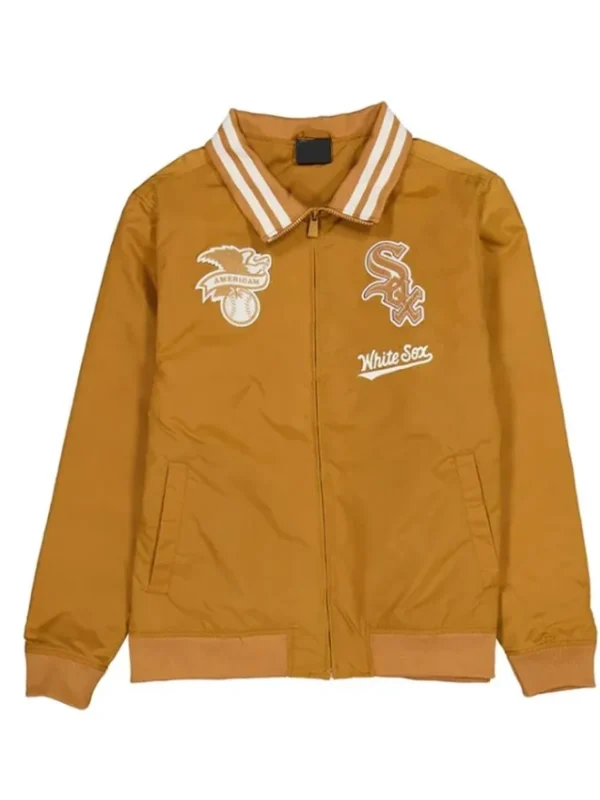 Chicago White Sox Logo Select Light Bronze Jacket