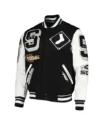 Chicago White Sox Mashup Varsity Black and White Jacket