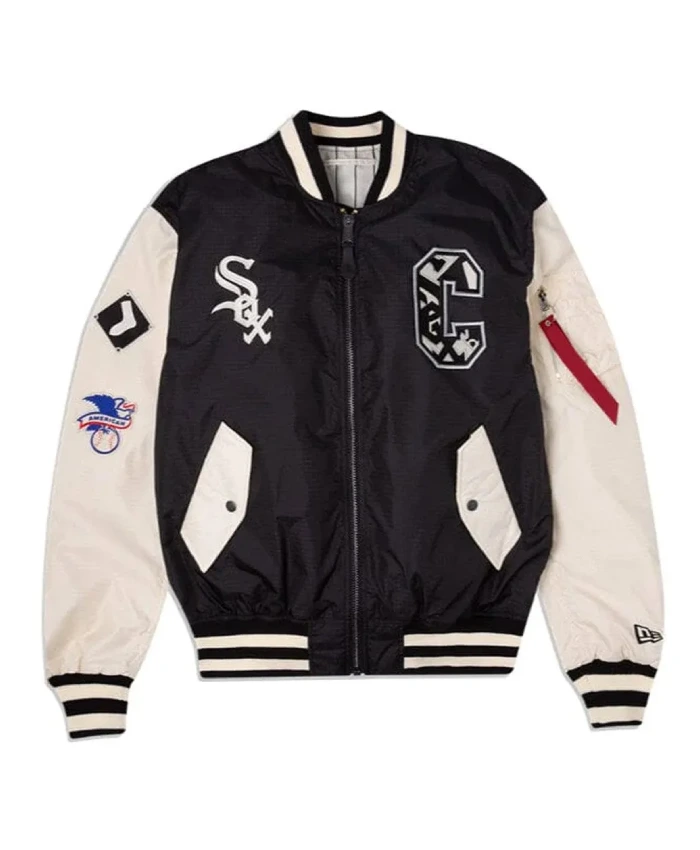Chicago White Sox New Era Bomber Jacket Chicago White Sox New Era Bomber Jacket