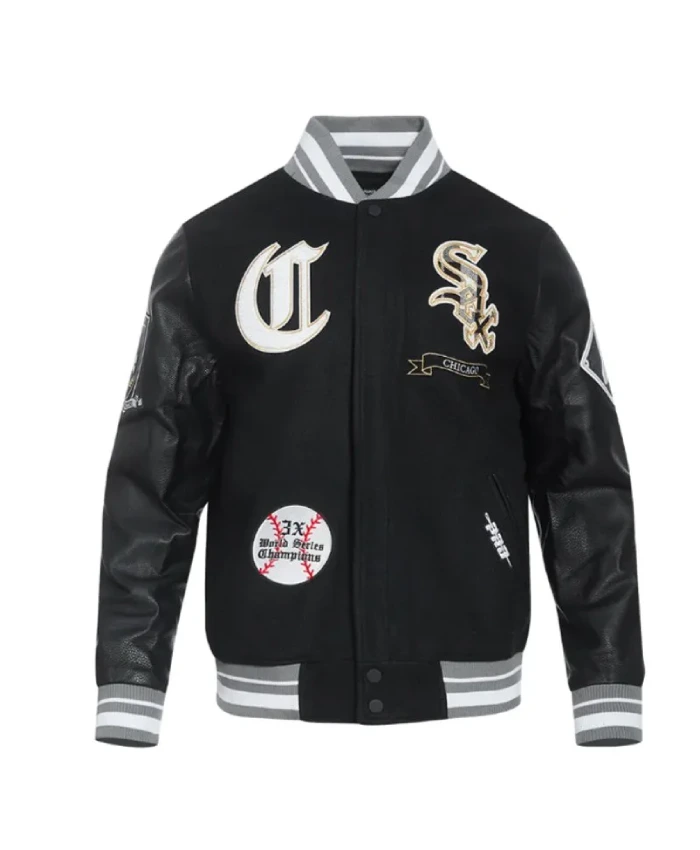 Chicago White Sox Prep Varsity Wool/Leather Jacket Chicago White Sox Prep Varsity Wool/Leather Jacket