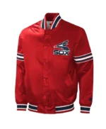 Chicago White Sox Slider Red Varsity Satin Jacket