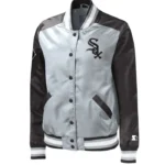 Chicago White Sox The Legend Silver and Black Jacket