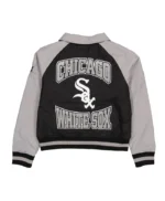 Chicago White Sox Black and Gray Throwback Jacket