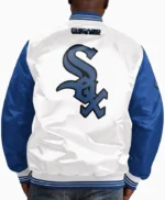 Chicago White Sox Striped Satin Jacket