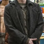 Chris Evans Snowpiercer Curtis Everett Black Coat