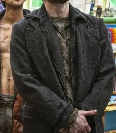 Chris Evans Snowpiercer Curtis Everett Black Coat