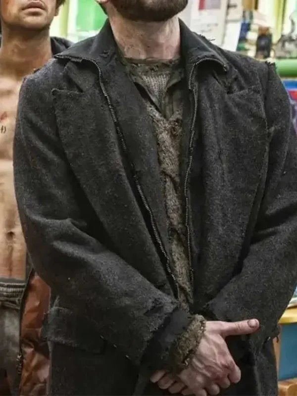 Chris Evans Snowpiercer Curtis Everett Black Coat