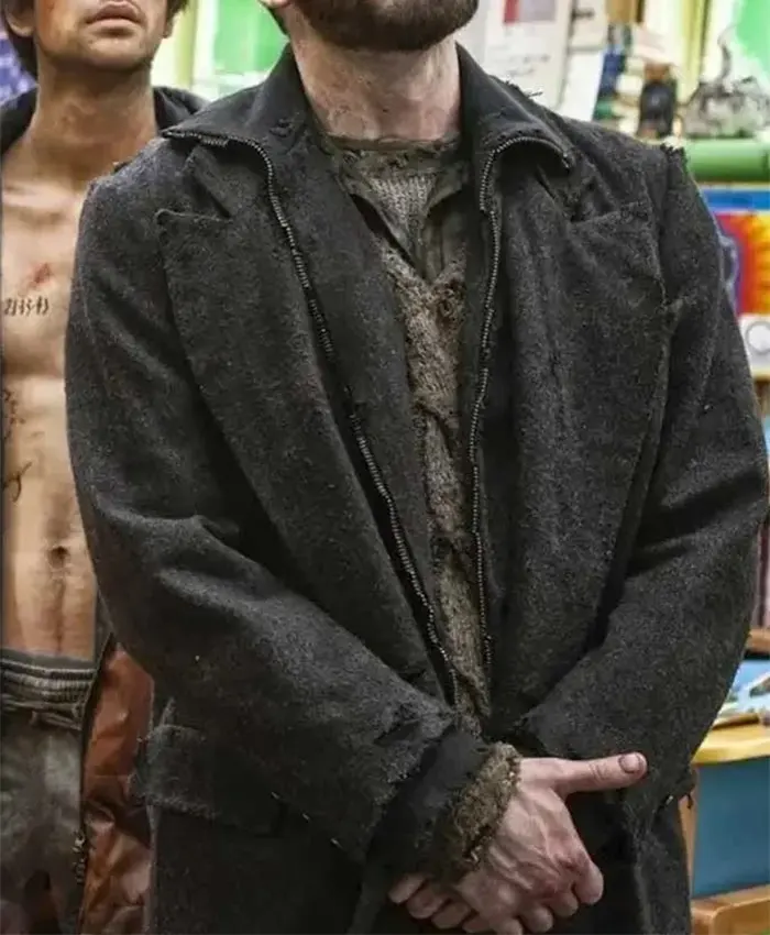 Chris Evans Snowpiercer Curtis Everett Black Coat Chris Evans Snowpiercer Curtis Everett Black Coat