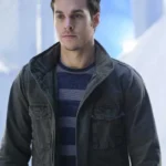Chris Wood Supergirl Mon-El Cotton Black Jacket