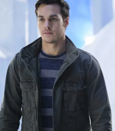 Chris Wood Supergirl Mon-El Cotton Black Jacket