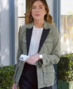 Christa Miller Shrinking S02 Green Cotton Jacket