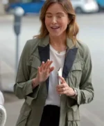 Christa Miller Shrinking S02 Green Cotton Jacket