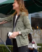 Christa Miller Shrinking S02 Green Cotton Jacket