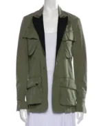 Christa Miller Shrinking S02 Green Cotton Jacket