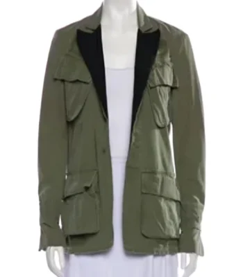 Christa Miller Shrinking S02 Green Cotton Jacket