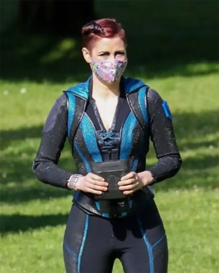 Chyler Leigh Supergirl S06 Hood Jacket Chyler Leigh Supergirl S06 Hood Jacket