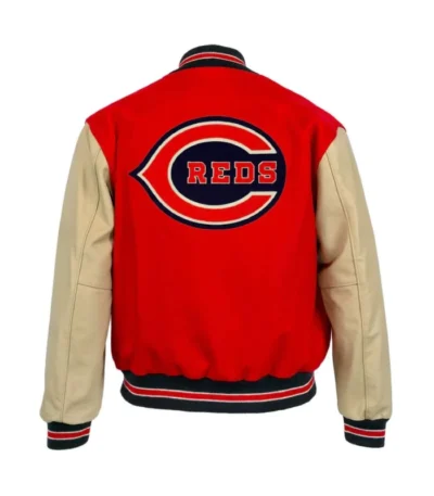 1940 Cincinnati Reds Red Varsity Jacket