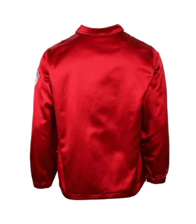 1955 Cincinnati Reds Red Satin Windbreaker