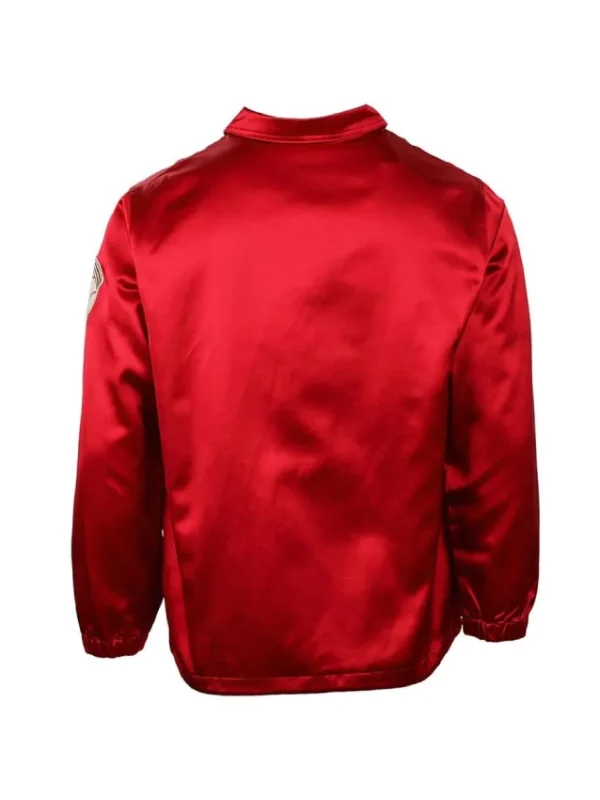 1955 Cincinnati Reds Red Satin Windbreaker