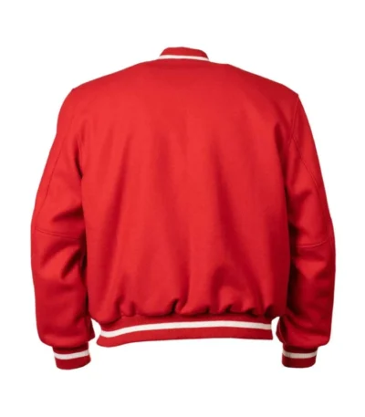 1969 Cincinnati Reds Red Varsity Wool Jacket
