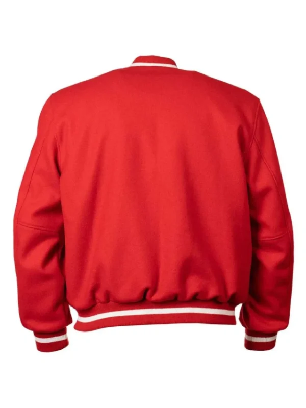 1969 Cincinnati Reds Red Varsity Wool Jacket