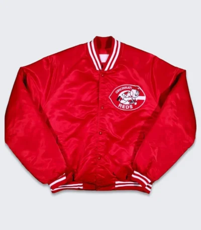 Cincinnati Reds 80’s Bomber Jacket