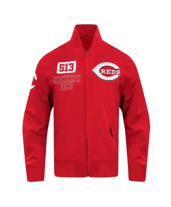 Cincinnati Reds Area Code Red Jacket