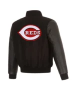 Cincinnati Reds Varsity Black Jacket