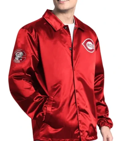 Cincinnati Reds Point Man Coaches Red Jacket