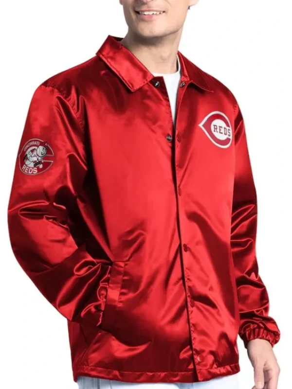 Cincinnati Reds Point Man Coaches Red Jacket