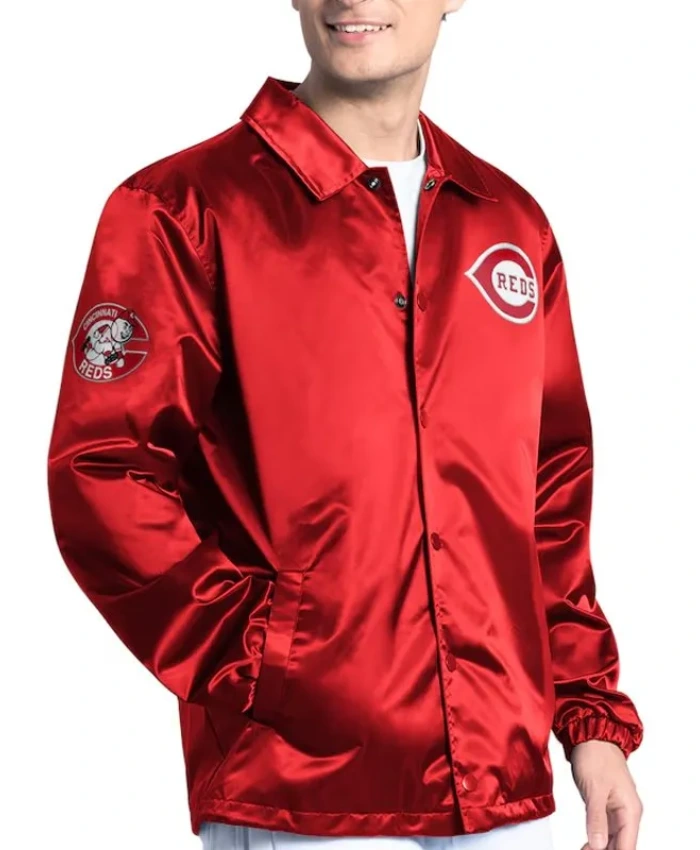 Cincinnati Reds Point Man Coaches Red Jacket Cincinnati Reds Point Man Coaches Red Jacket