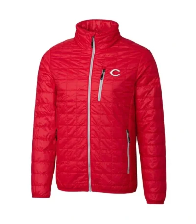Cincinnati Reds Puffer Full-Zip Jacket