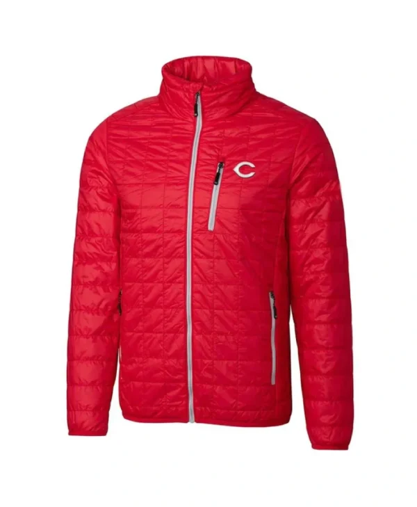Cincinnati Reds Puffer Full-Zip Jacket