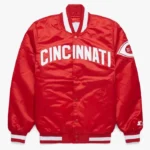 Cincinnati Reds Red Satin Jacket