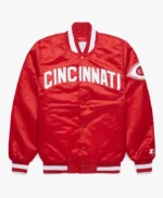 Cincinnati Reds Red Satin Jacket