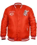 Cincinnati Reds Retro Classic Rib Bomber Jacket