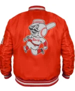 Cincinnati Reds Retro Classic Rib Bomber Jacket