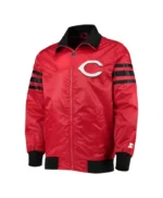 Cincinnati Reds The Captain II Varsity Satin Jacket