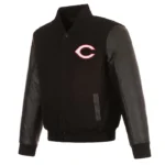 Cincinnati Reds Varsity Black Jacket