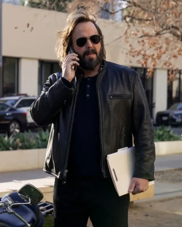 Cisco The Lincoln Lawyer S02 Black Leather Jacket